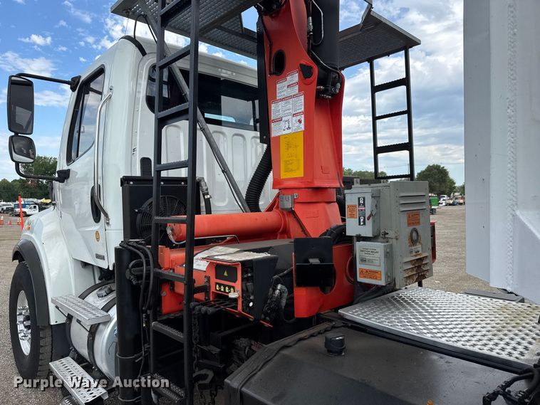 image for item EG6119 2012 Freightliner Business Class M2 grapple crane truck