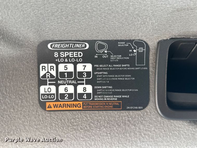 image for item EG6119 2012 Freightliner Business Class M2 grapple crane truck