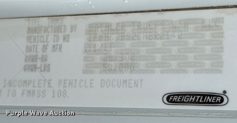 image for item EG6119 2012 Freightliner Business Class M2 grapple crane truck