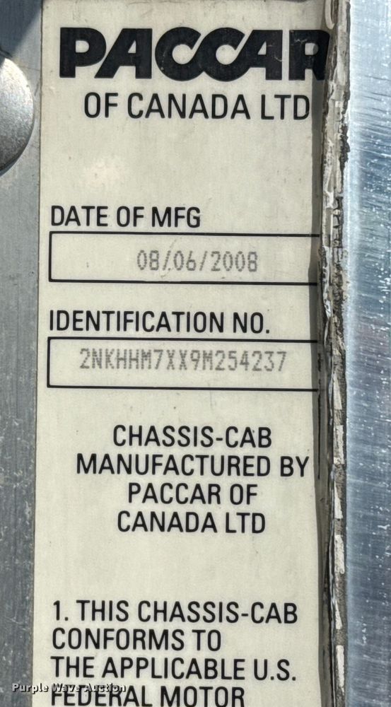 image for item EG6140 2009 Kenworth T370 utility / service truck