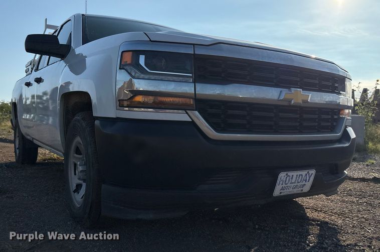 image for item EM0541 2018 Chevrolet Silverado 1500 Double Cab pickup truck