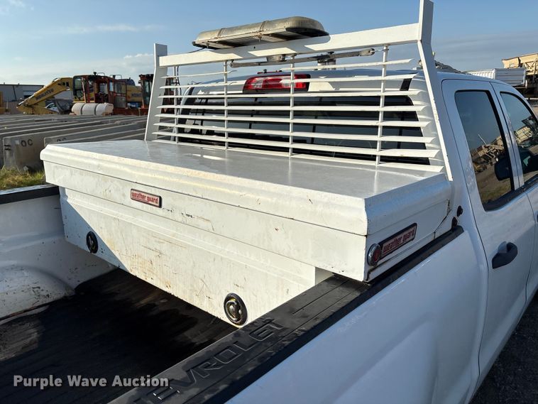 image for item EM0541 2018 Chevrolet Silverado 1500 Double Cab pickup truck