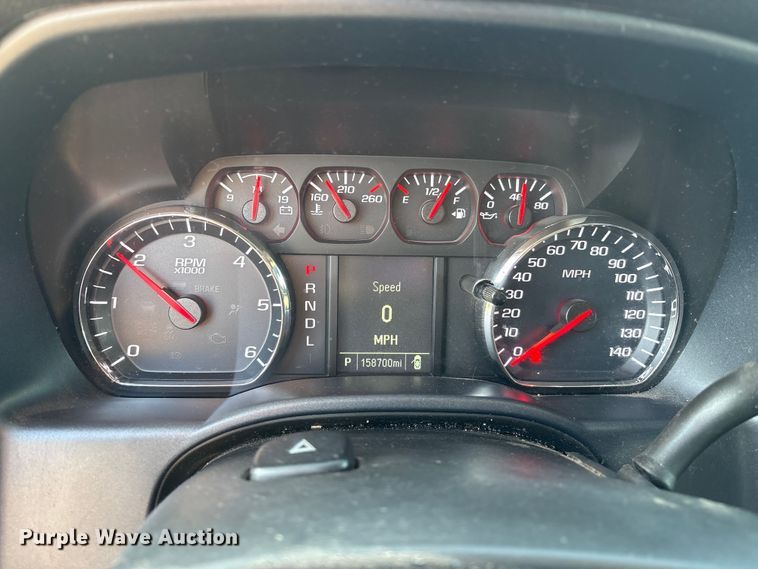 image for item EM0541 2018 Chevrolet Silverado 1500 Double Cab pickup truck