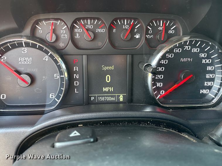 image for item EM0541 2018 Chevrolet Silverado 1500 Double Cab pickup truck