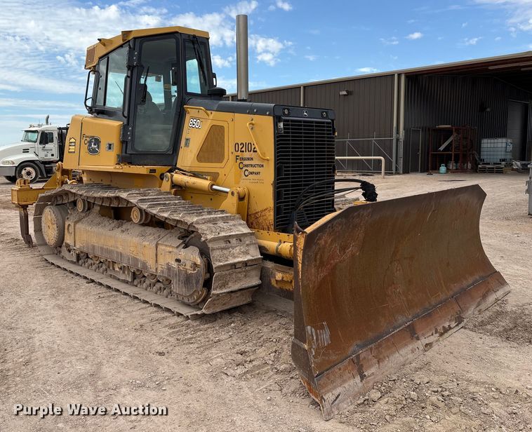 TOPADOR FRONTAL 2010 JOHN DEERE 850J