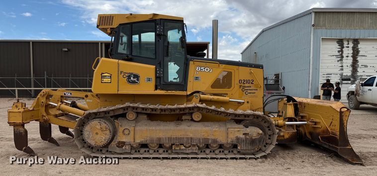 TOPADOR FRONTAL 2010 JOHN DEERE 850J