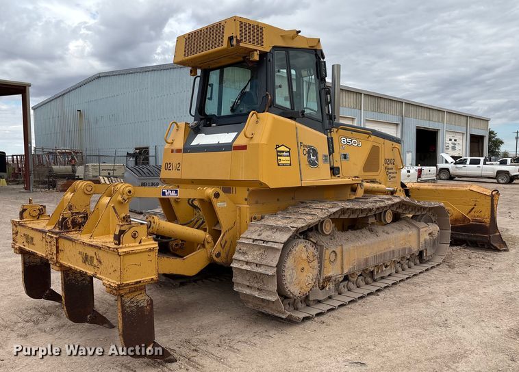 TOPADOR FRONTAL 2010 JOHN DEERE 850J