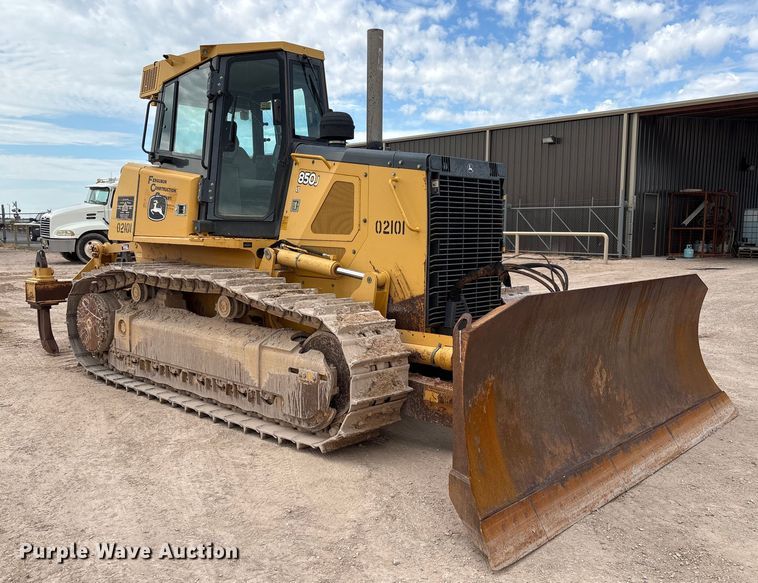 TOPADOR FRONTAL 2010 JOHN DEERE 850J