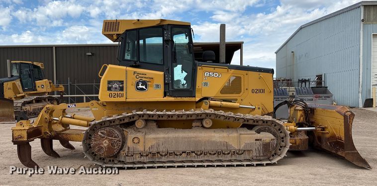 TOPADOR FRONTAL 2010 JOHN DEERE 850J