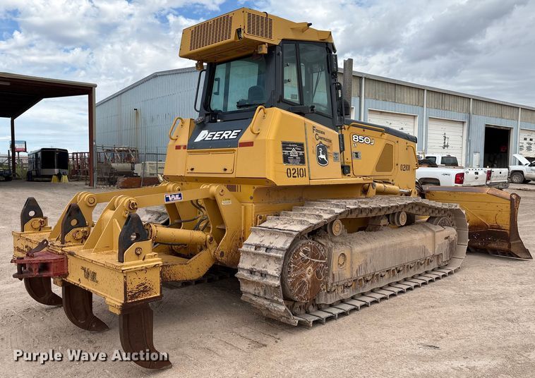 TOPADOR FRONTAL 2010 JOHN DEERE 850J