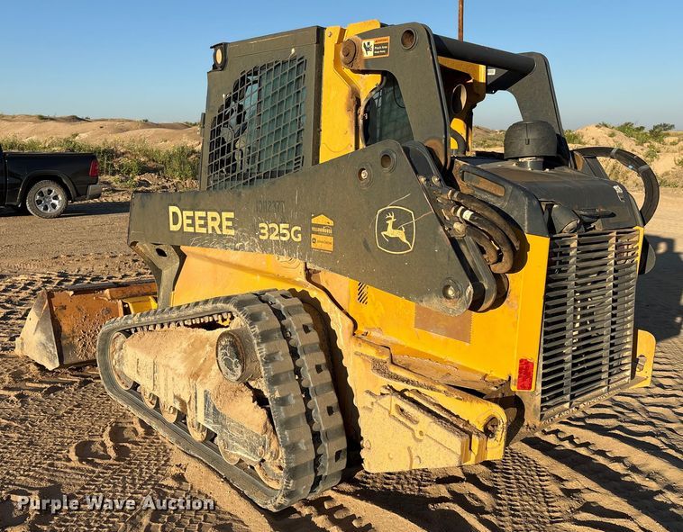 image for item EM0587 2019 John Deere 325G tracked skid steer loader
