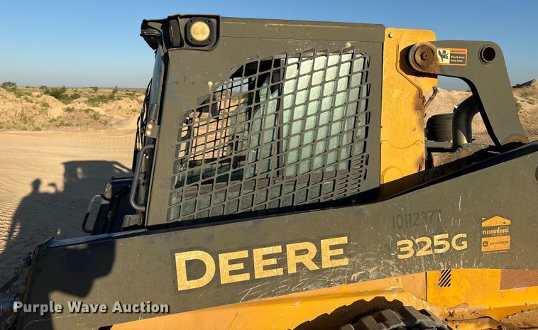 image for item EM0587 2019 John Deere 325G tracked skid steer loader