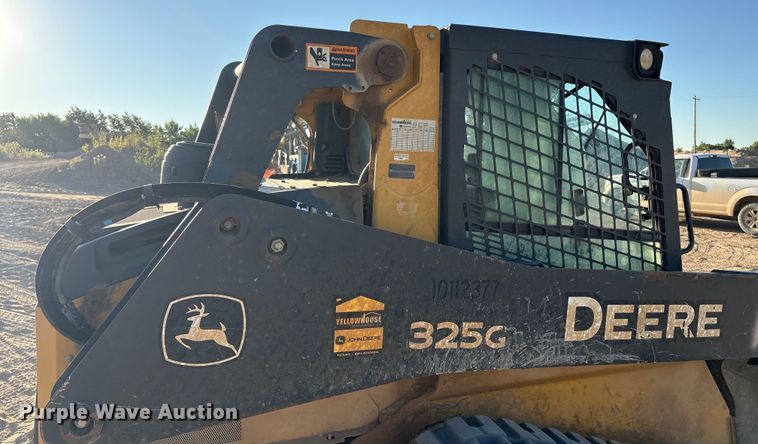 image for item EM0587 2019 John Deere 325G tracked skid steer loader