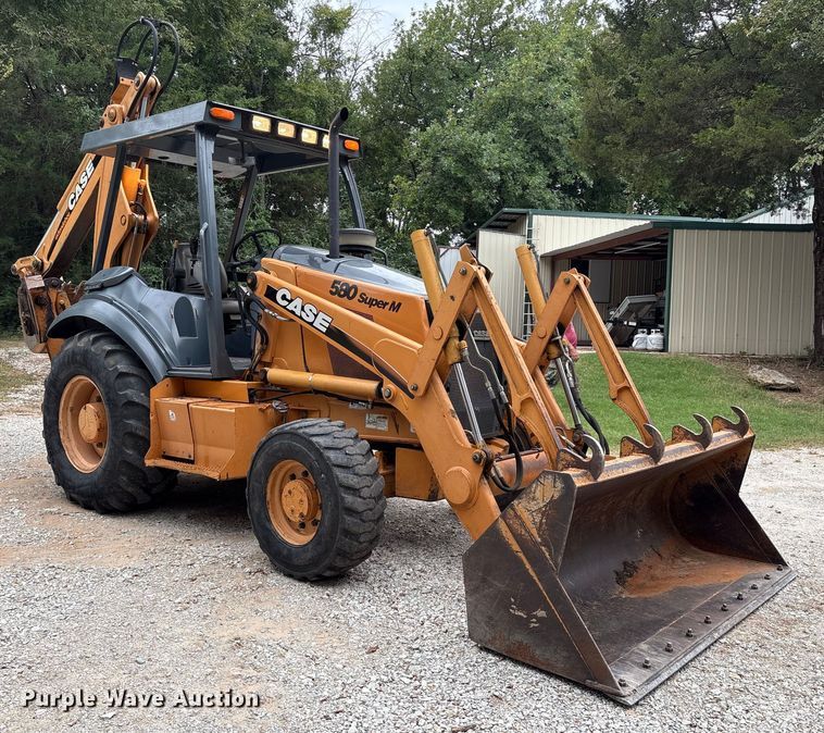 image for item EM0590 2003 Case 580 Super M backhoe