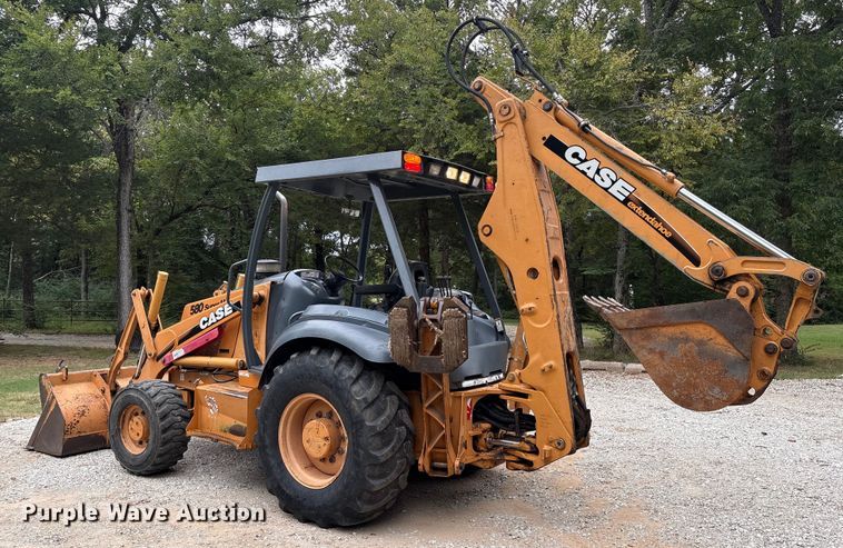 image for item EM0590 2003 Case 580 Super M backhoe