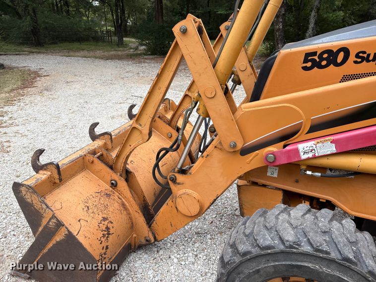 image for item EM0590 2003 Case 580 Super M backhoe