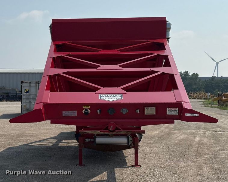 image for item EM2229 2024 Brazos 40 Pitboss bottom dump trailer