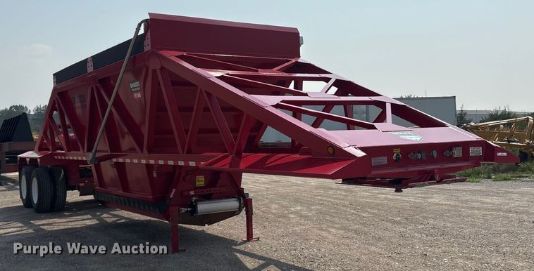 image for item EM2229 2024 Brazos 40 Pitboss bottom dump trailer
