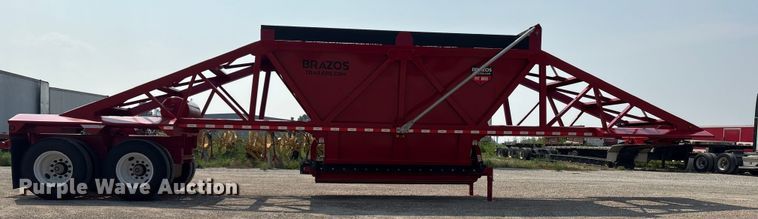 image for item EM2229 2024 Brazos 40 Pitboss bottom dump trailer