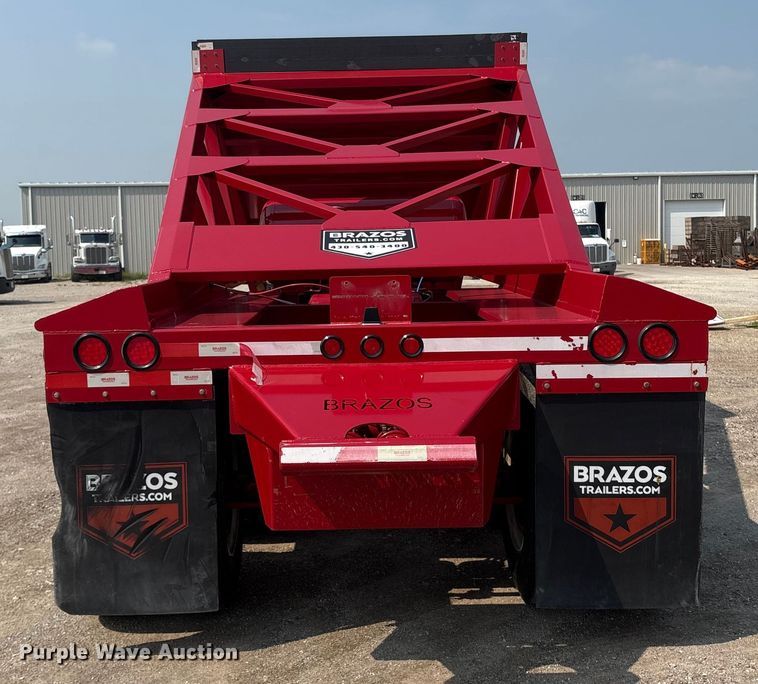 image for item EM2229 2024 Brazos 40 Pitboss bottom dump trailer