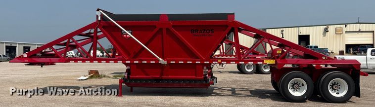 image for item EM2229 2024 Brazos 40 Pitboss bottom dump trailer