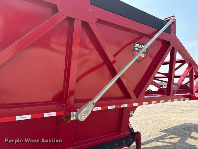 image for item EM2229 2024 Brazos 40 Pitboss bottom dump trailer