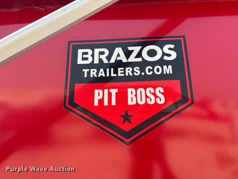image for item EM2229 2024 Brazos 40 Pitboss bottom dump trailer