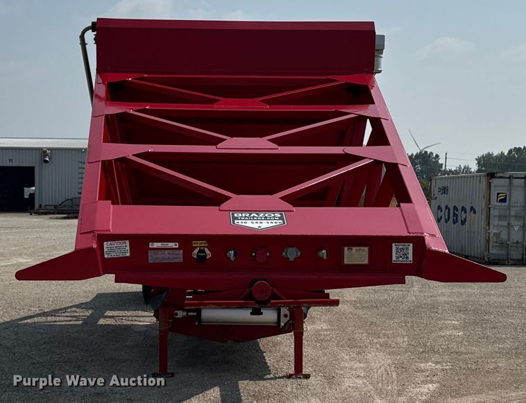 image for item EM2230 2024 Brazos 40 Pitboss bottom dump trailer