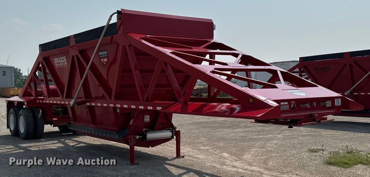 image for item EM2230 2024 Brazos 40 Pitboss bottom dump trailer