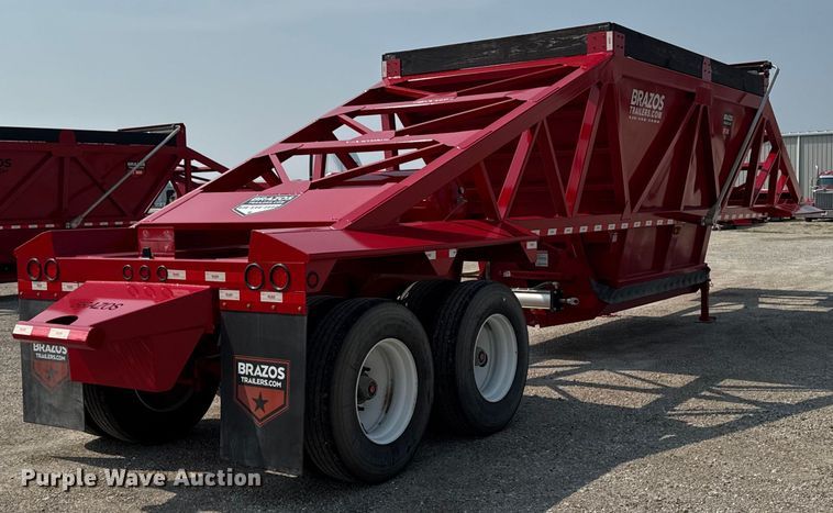 image for item EM2230 2024 Brazos 40 Pitboss bottom dump trailer