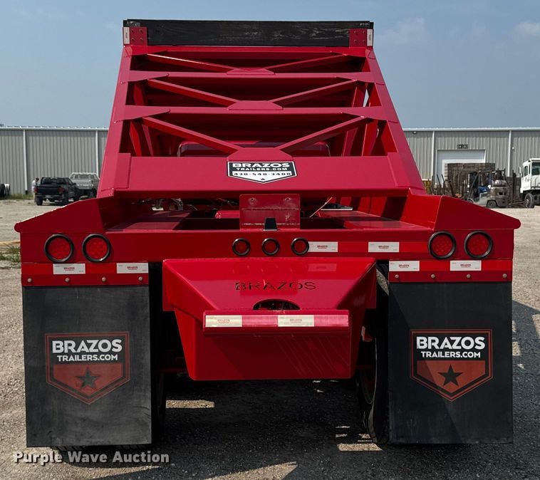 image for item EM2230 2024 Brazos 40 Pitboss bottom dump trailer