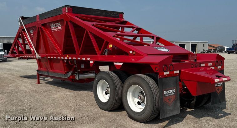 image for item EM2230 2024 Brazos 40 Pitboss bottom dump trailer