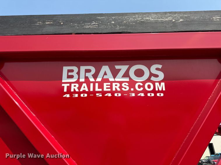 image for item EM2230 2024 Brazos 40 Pitboss bottom dump trailer