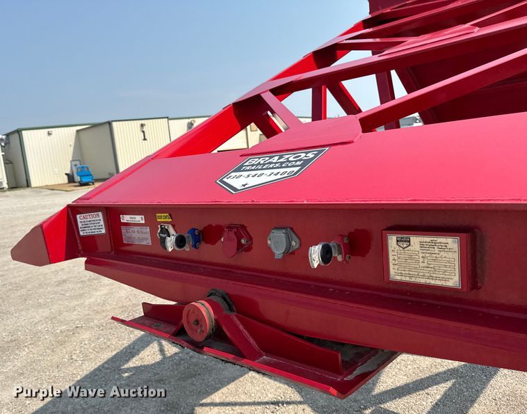 image for item EM2230 2024 Brazos 40 Pitboss bottom dump trailer