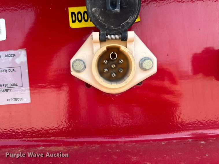 image for item EM2230 2024 Brazos 40 Pitboss bottom dump trailer