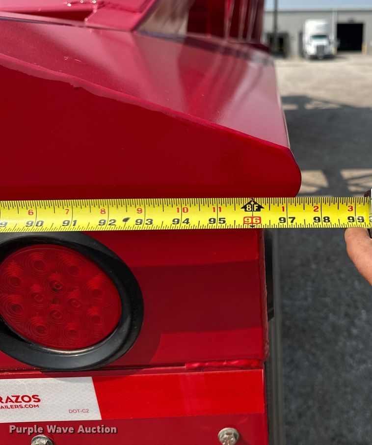 image for item EM2230 2024 Brazos 40 Pitboss bottom dump trailer