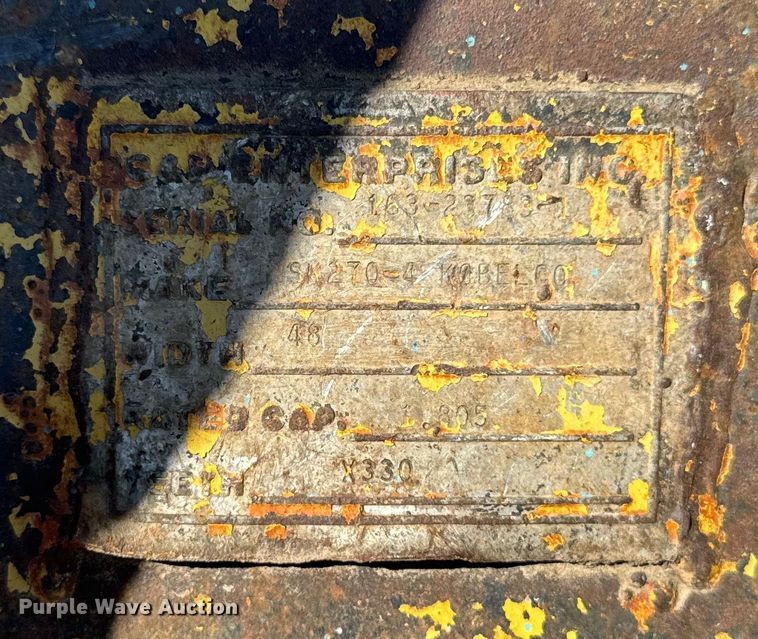 image for item EM2323 CP SK270-4 Kobelco excavator bucket