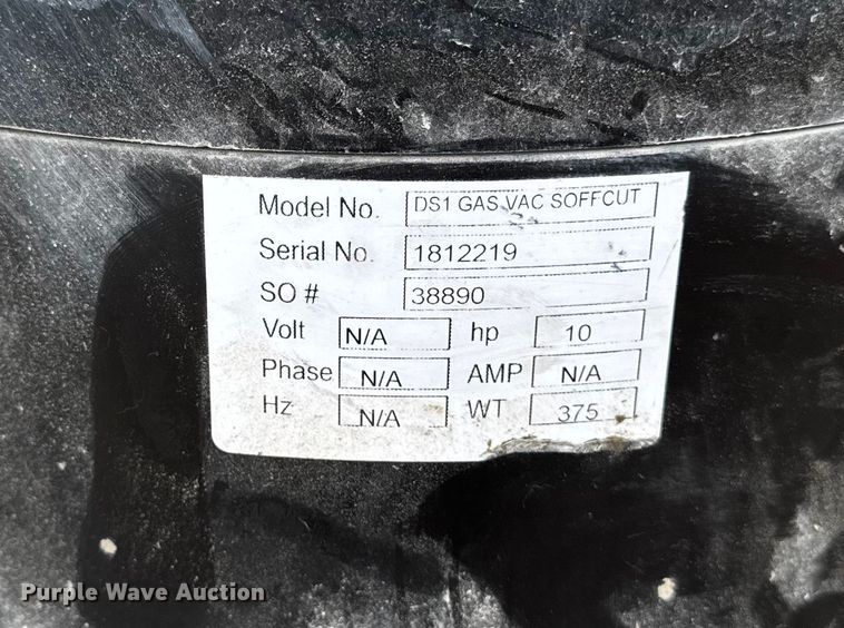 image for item EM2336 Husqvarna Soff-Cut V-1000 dust collector