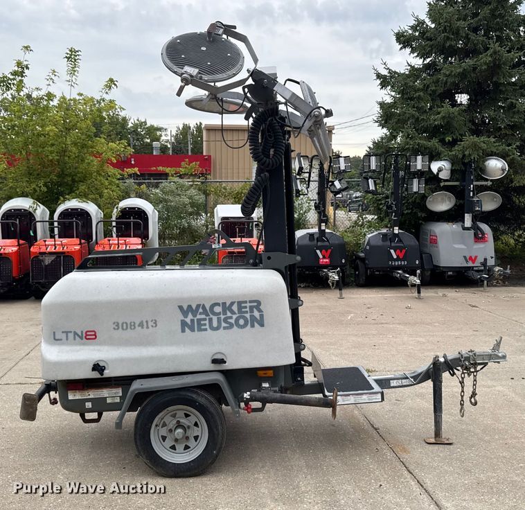 image for item EM2337 2014 Wacker Neuson LTN8 light plant