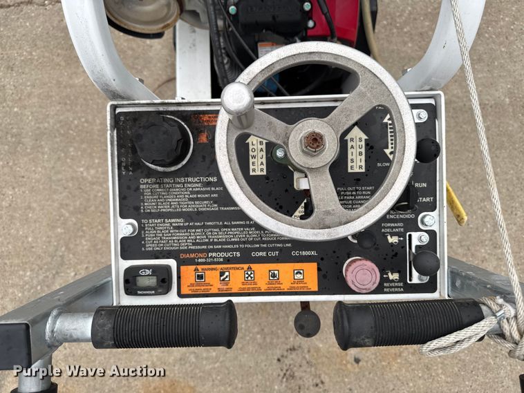 image for item EM2339 Core Cut CC1800XL concrete saw