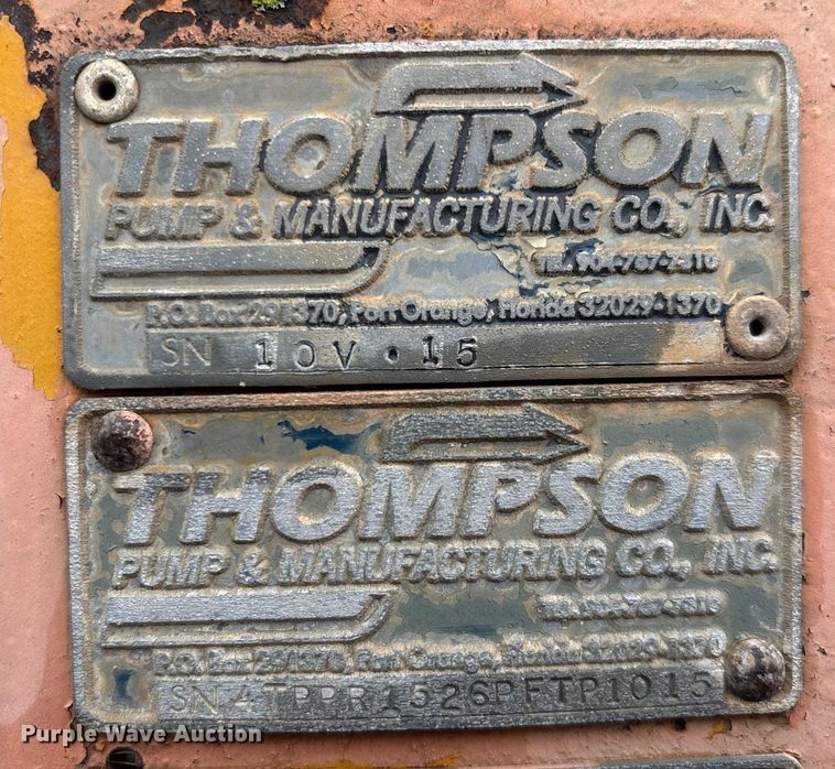 image for item EN5542 Thompson pump