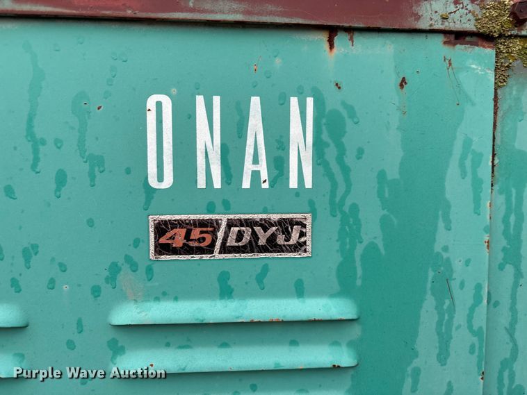 image for item EN5543 Onan 45/DYJ generator