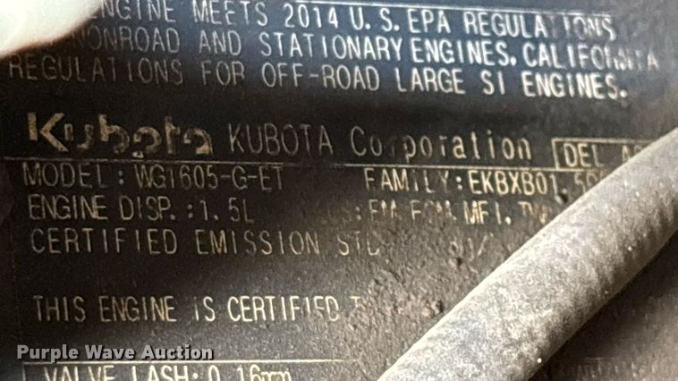 image for item EN5556 2016 Vermeer S800TX compact utility loader