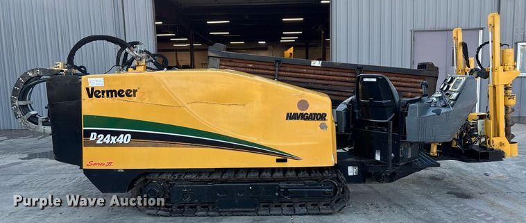 image for item EN8345 2009 Vermeer D24X40 Navigator Series II directional boring unit