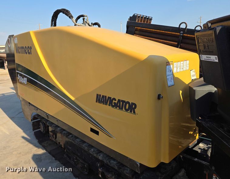 image for item EN8346 2013 Vermeer D24X40 Navigator Series II directional boring unit