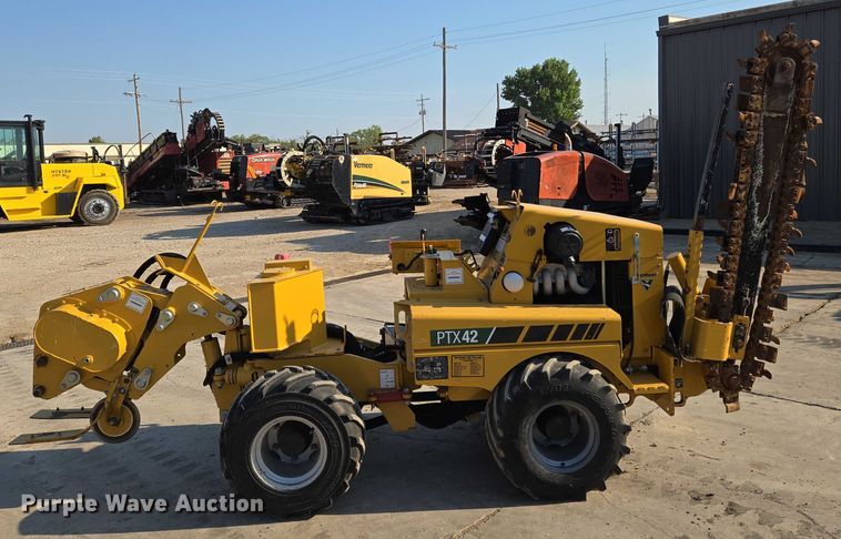 image for item EN8347 2021 Vermeer PTX42 trencher