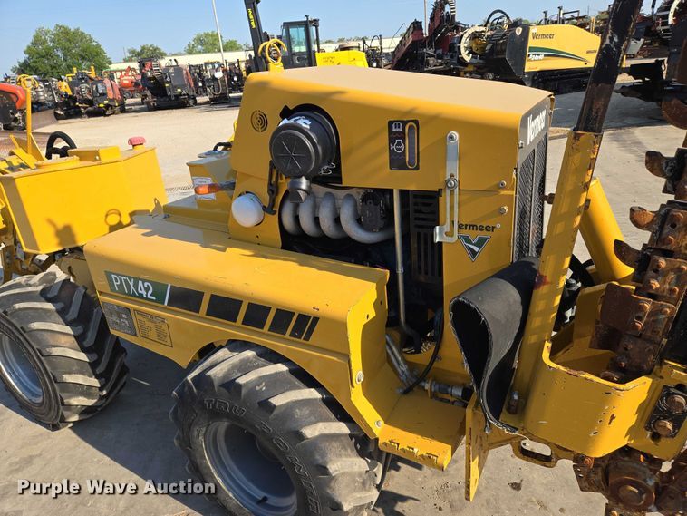 image for item EN8347 2021 Vermeer PTX42 trencher