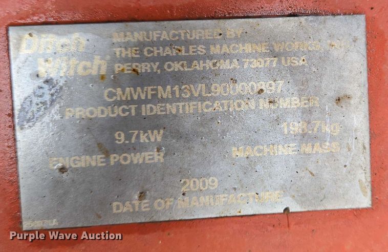 image for item EN8348 2011 Ditch Witch JT2020 Mach I directional boring unit