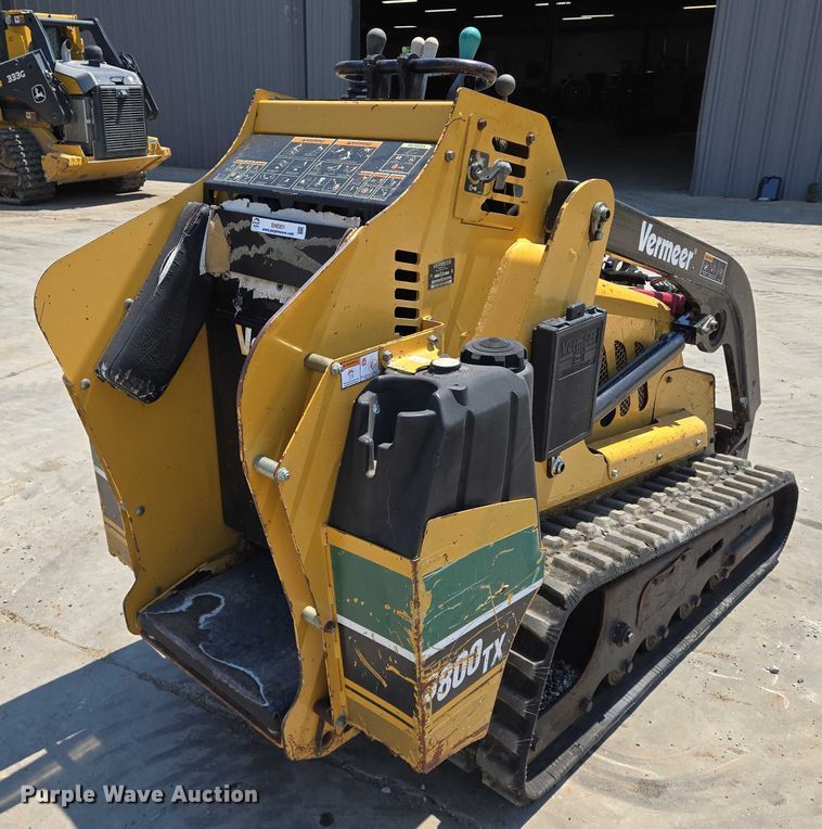 MINI CARGADOR SOBRE ORUGAS COMPACTO 2011 VERMEER S800TX