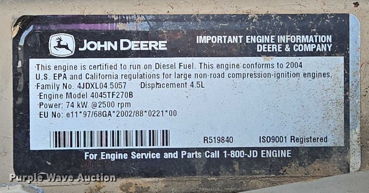 image for item EN8369 2004 Ditch Witch RT95 trencher